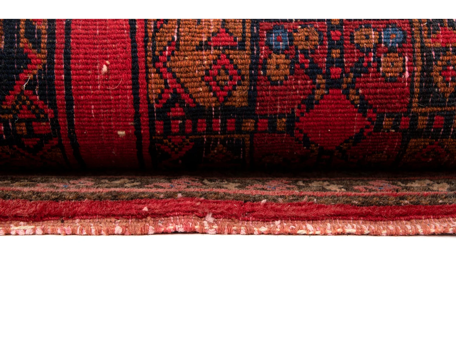 Tapis de laine 80x118 rouge Afghan