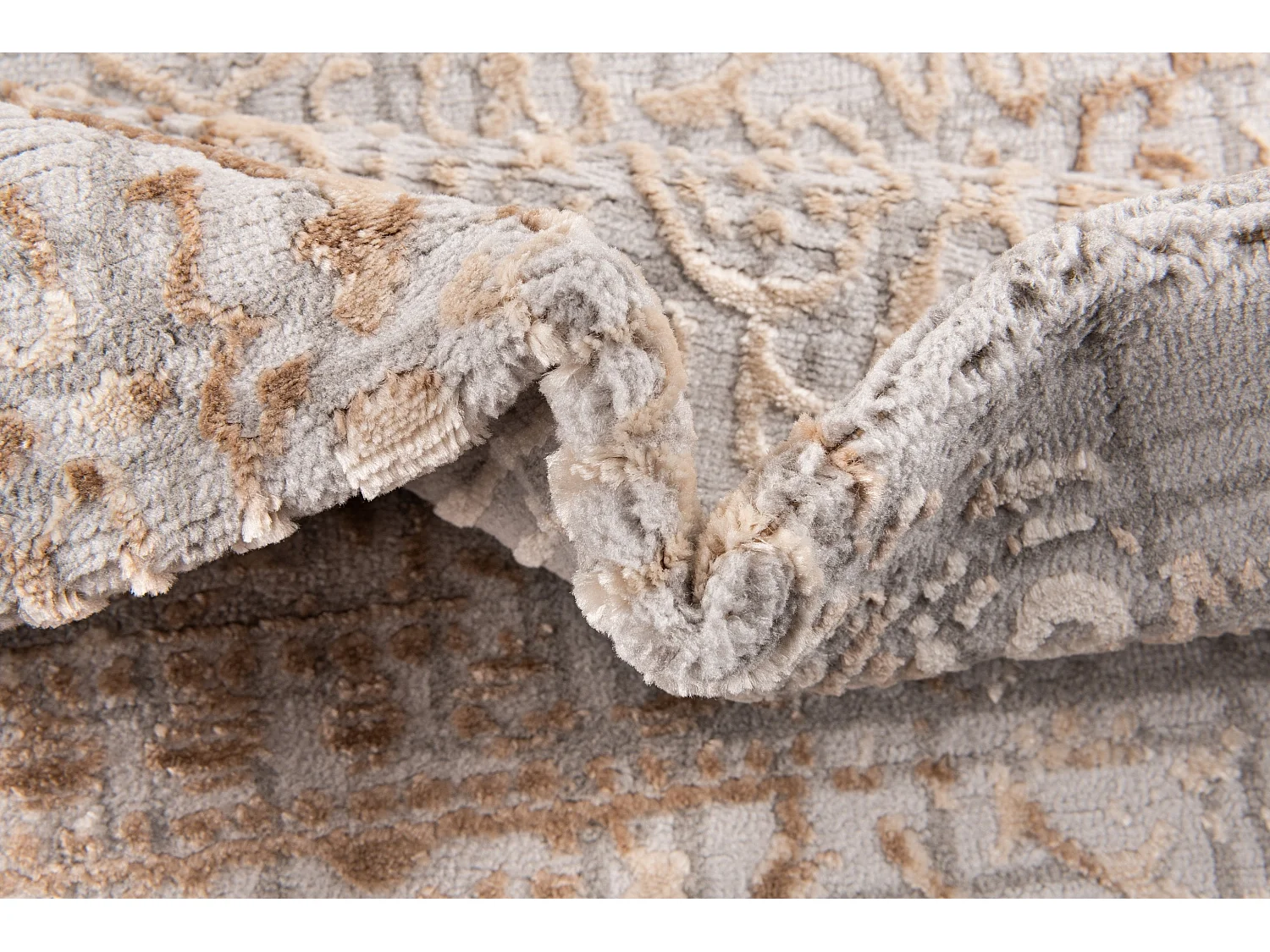 Teppich 240x240 Grau Bern Shimmer