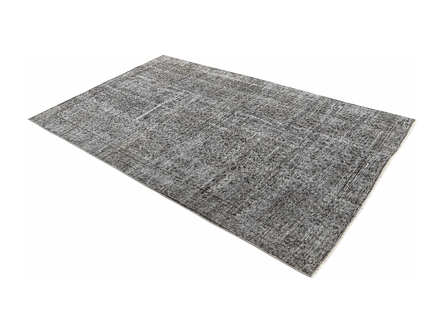 Tapis de laine 145x246 gris Ultra Vintage