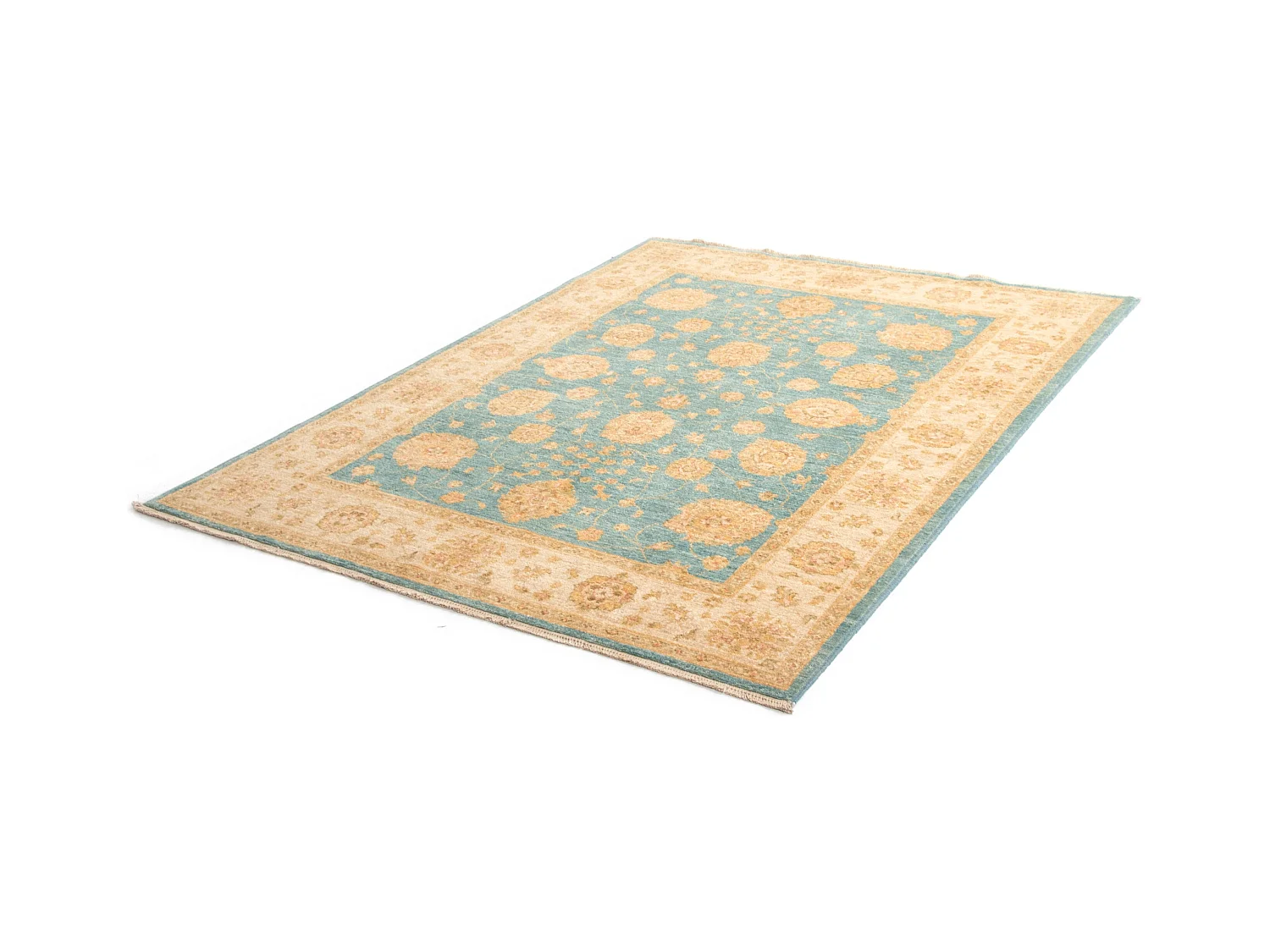 Woltapijt 201x150 Turkoois Kaizar