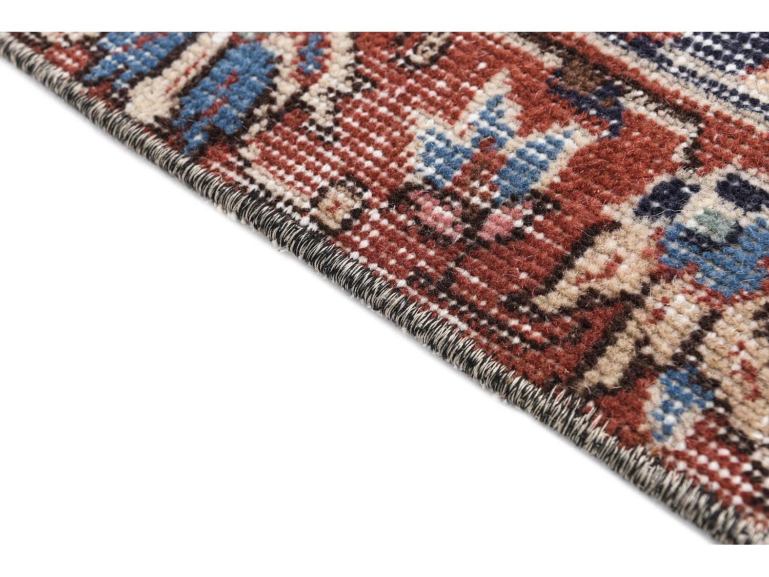 Tapis de laine 114x239 beige Ultra Vintage