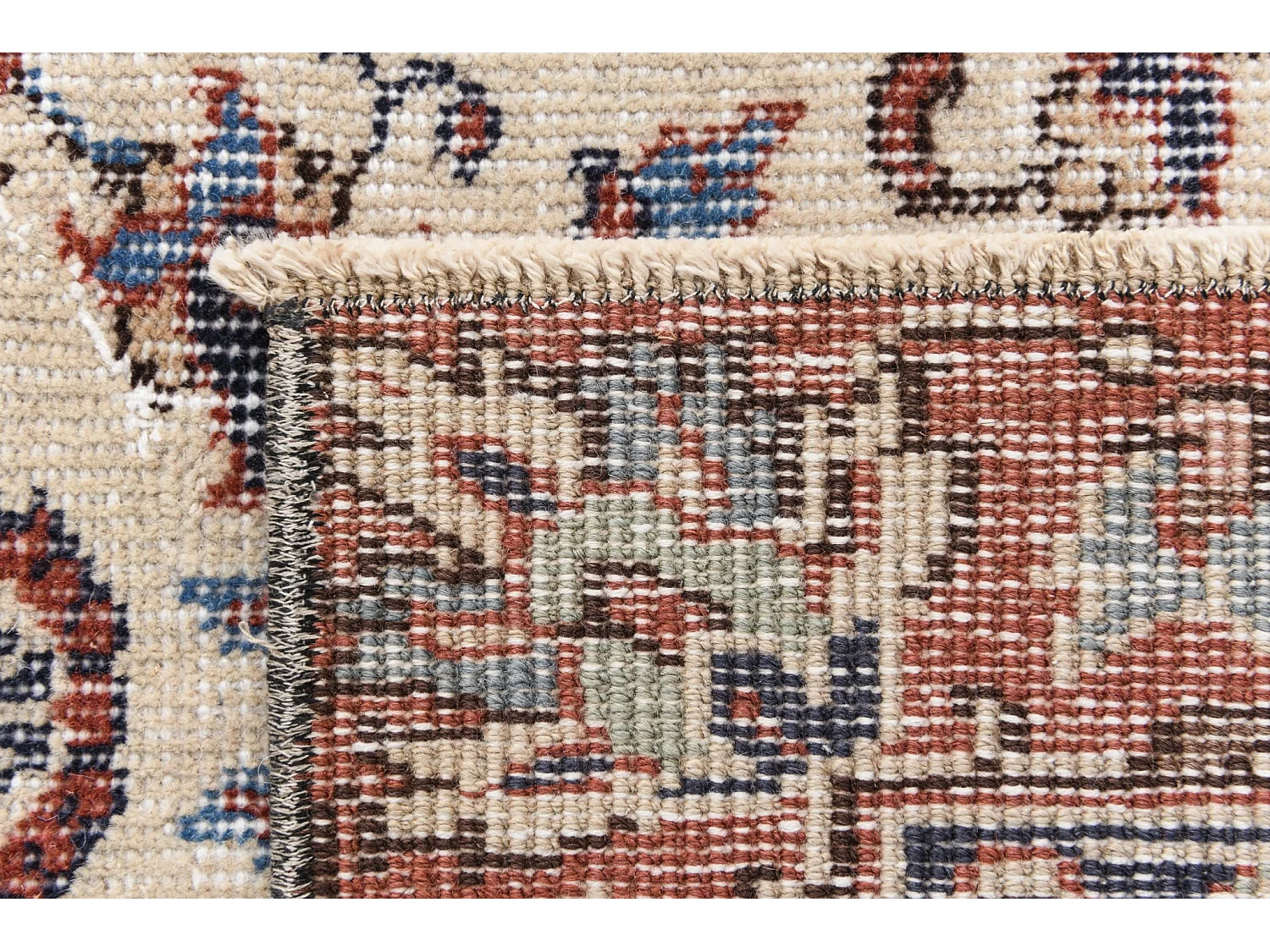 Tapis de laine 114x239 beige Ultra Vintage