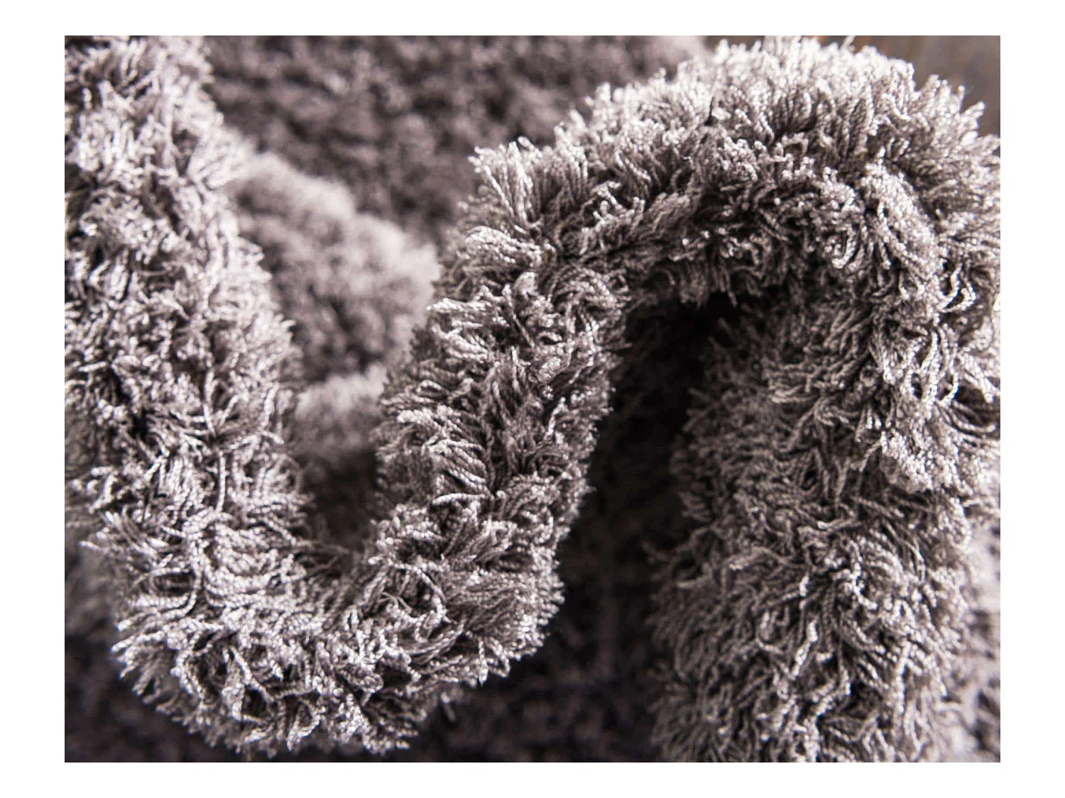 Hochflorteppich 215x305 Grau Luzern