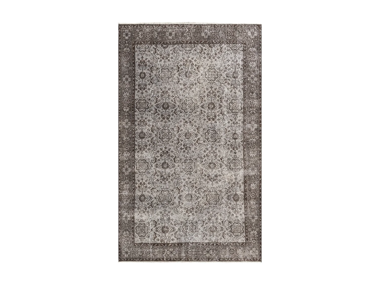 Tapis de laine 165x279 gris Ultra Vintage