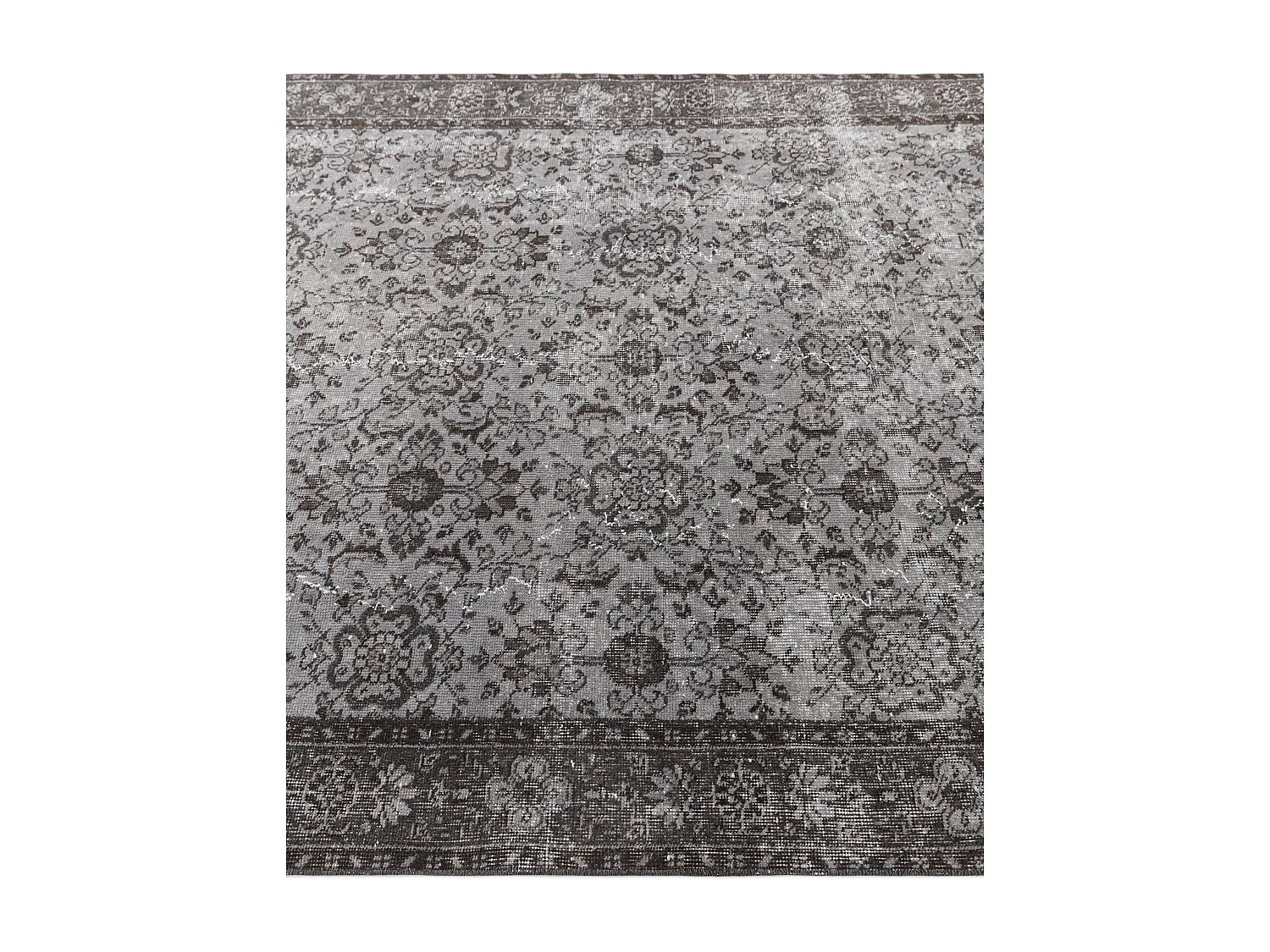 Tapis de laine 165x279 gris Ultra Vintage