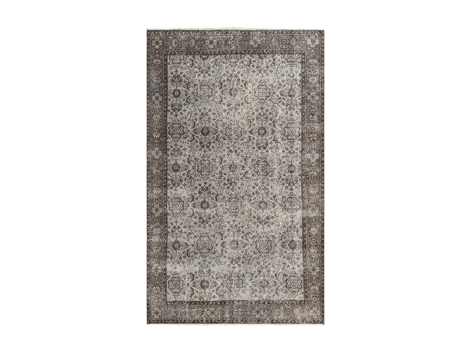Tapis de laine 165x279 gris Ultra Vintage