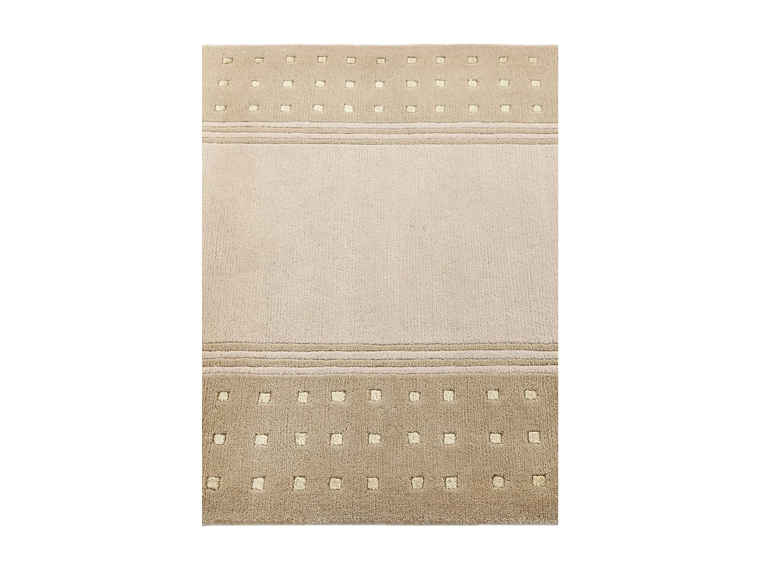 Läufer-Wollteppich 89x290 Grün Darya