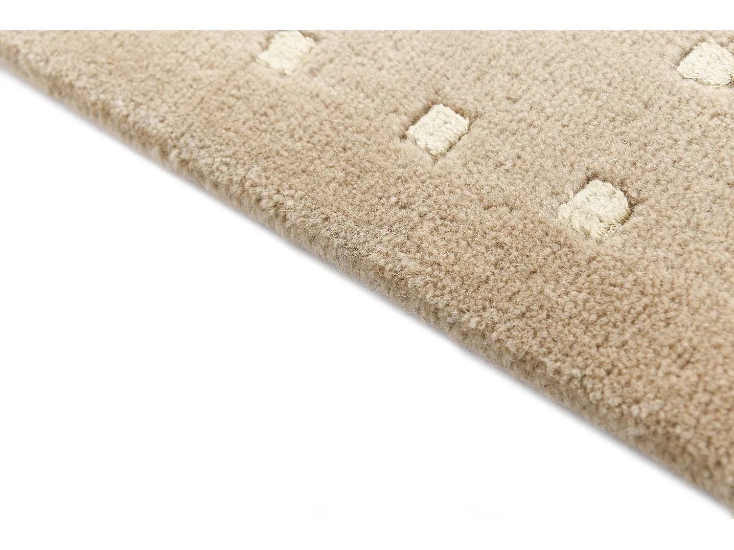 Läufer-Wollteppich 89x290 Grün Darya