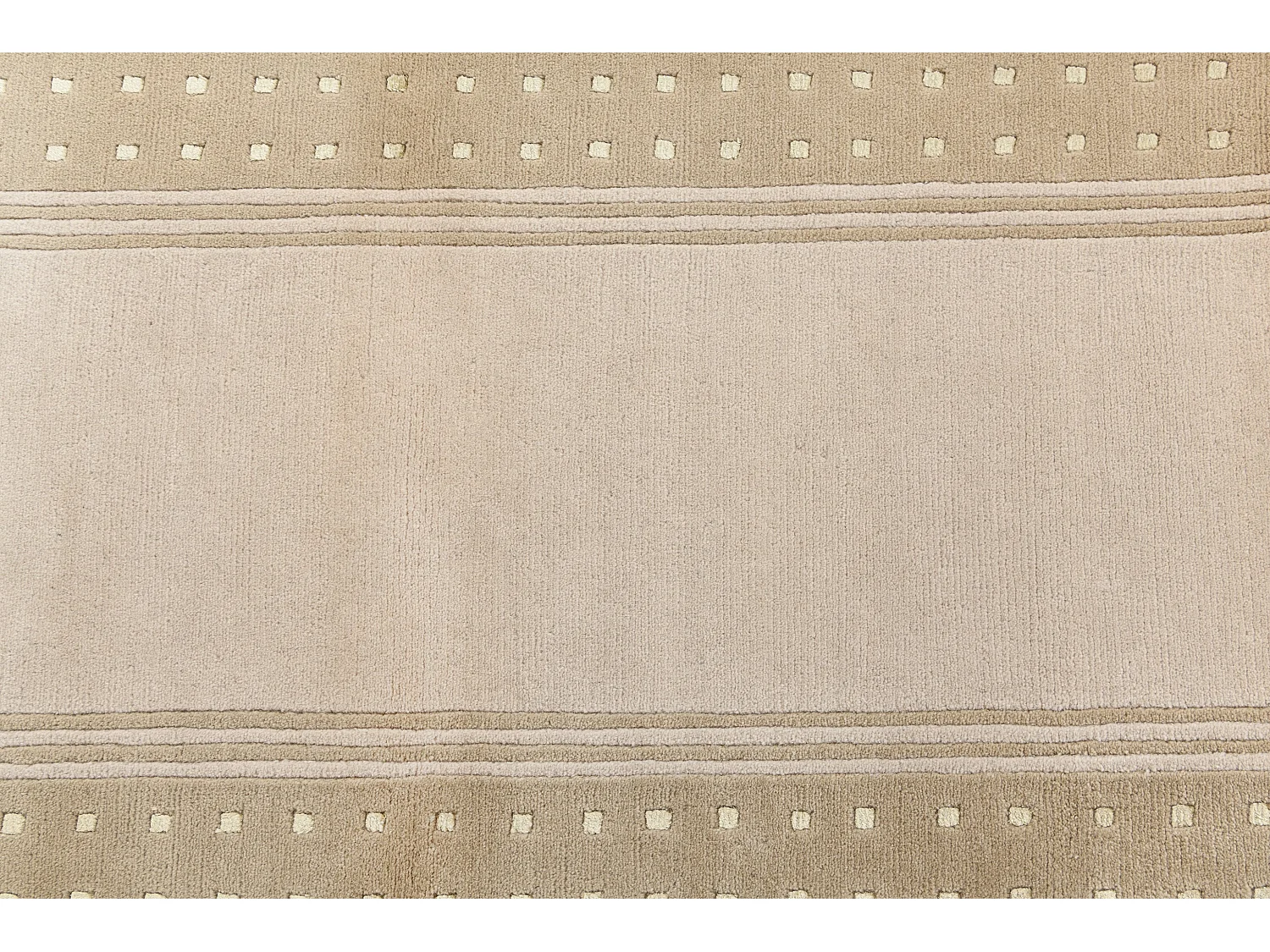 Läufer-Wollteppich 89x290 Grün Darya