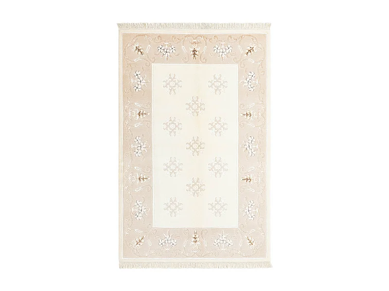 Wollteppich 122x175 Beige Darya
