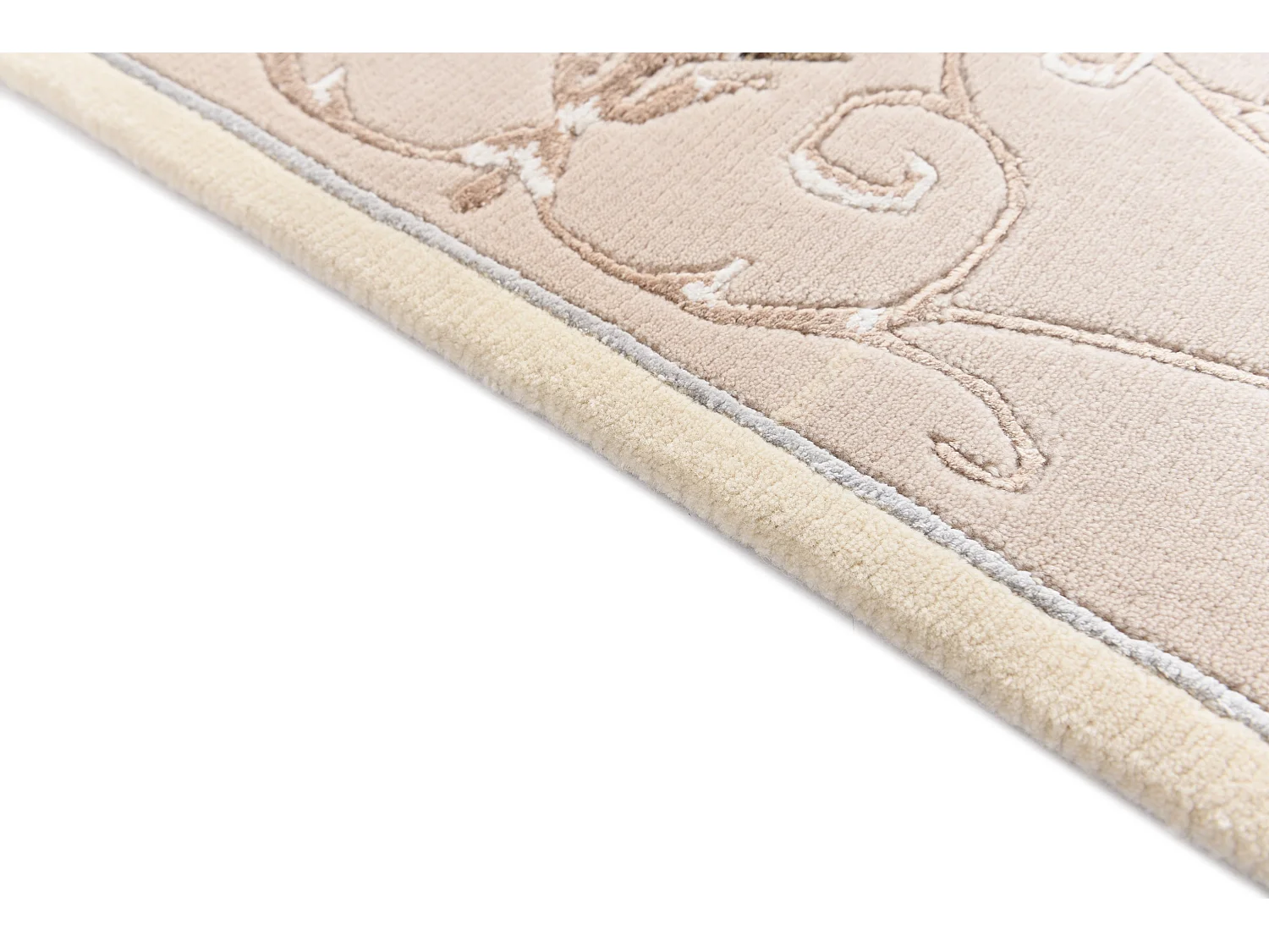 Wollteppich 89x152 Beige Darya