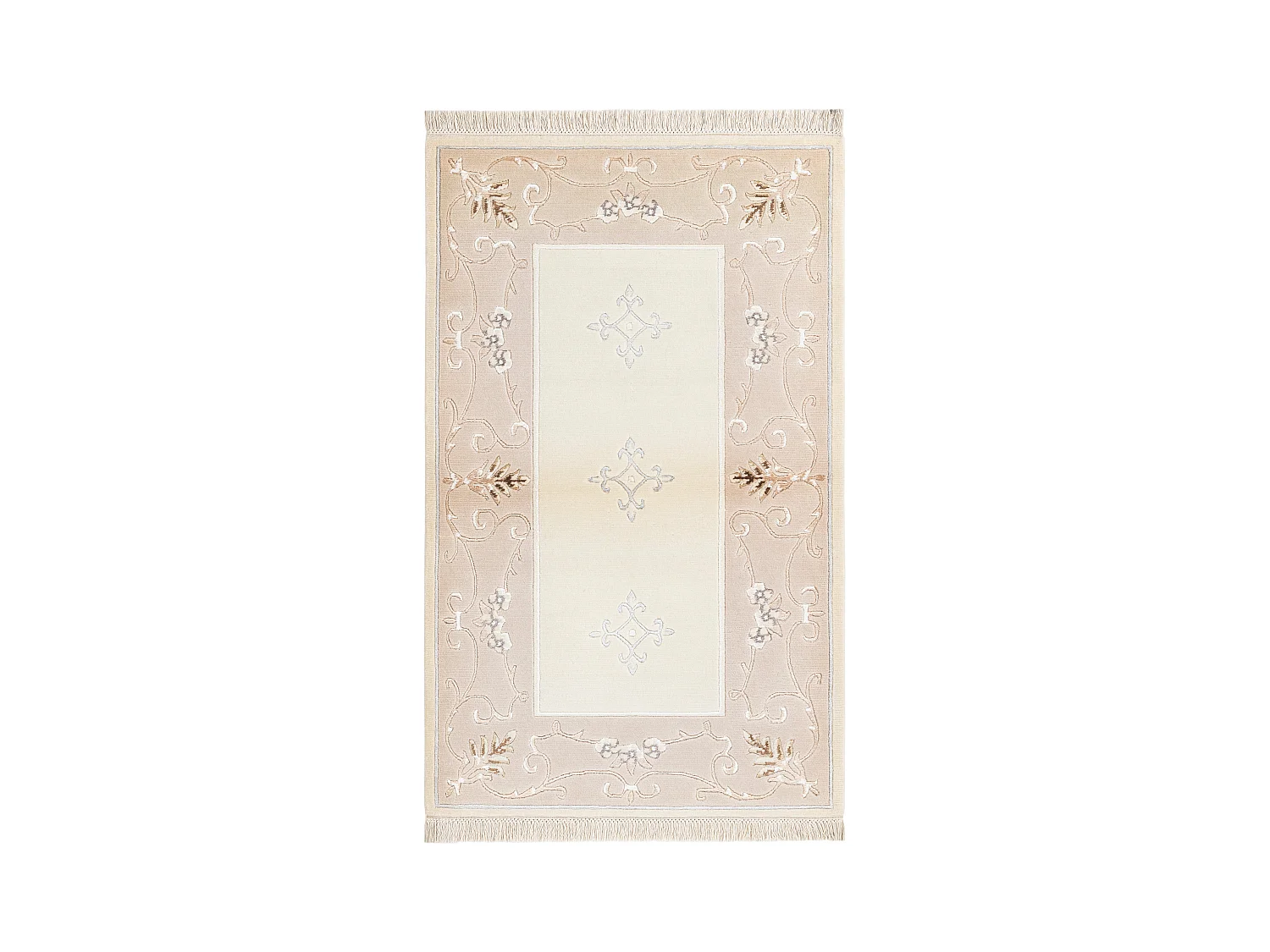 Tapis de laine 89x152 beige Darya
