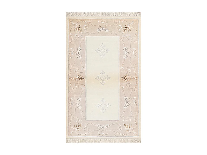 Tapis de laine 89x152 beige Darya