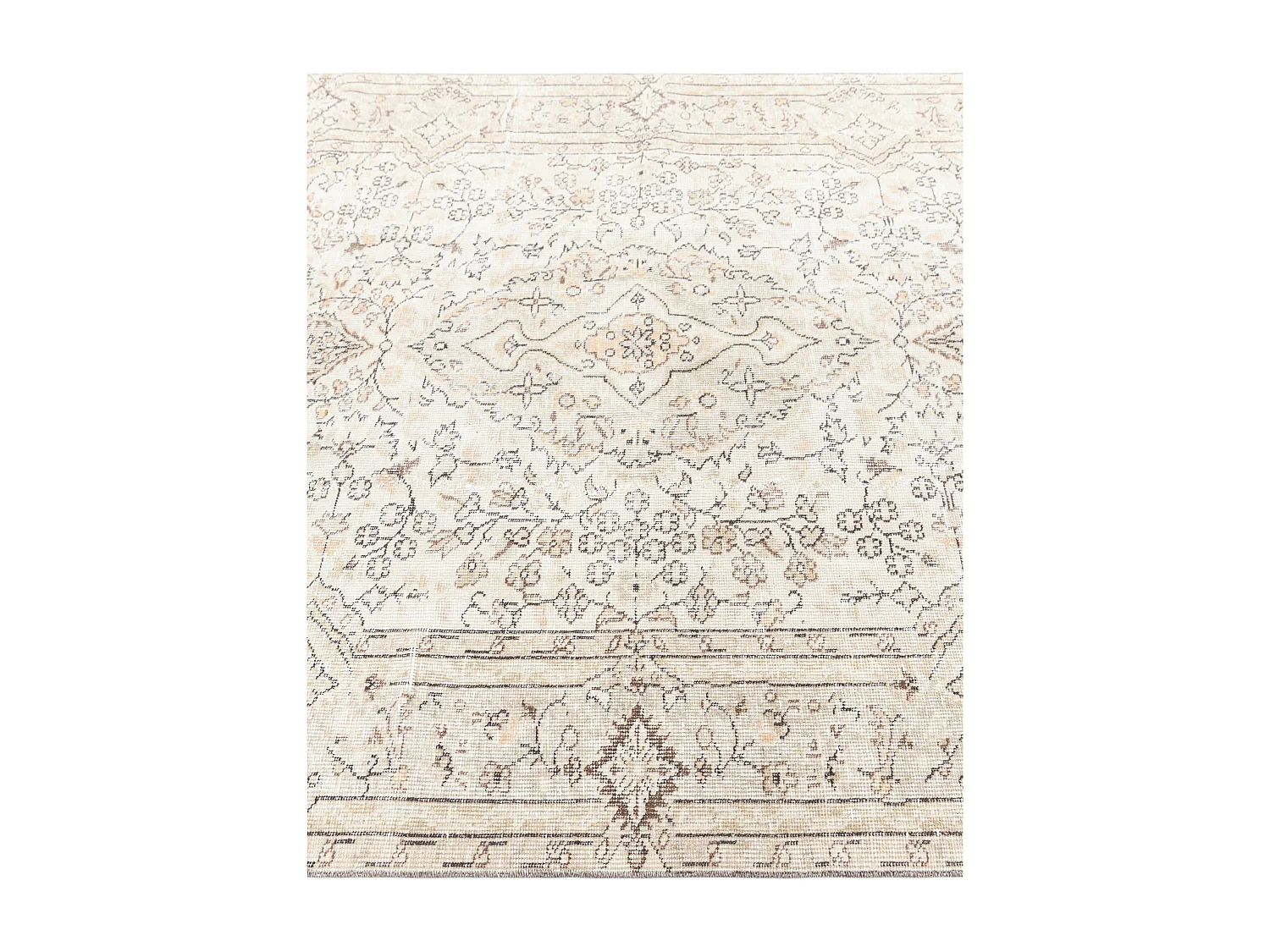 Tapis de laine 165x254 beige Ultra Vintage