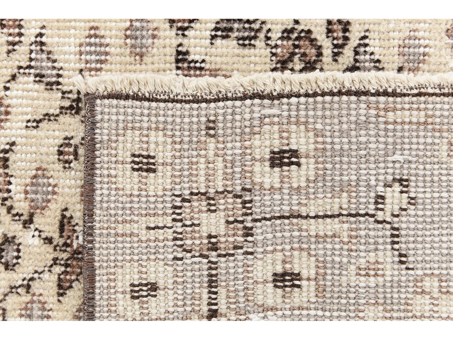 Tapis de laine 163x272 beige Ultra Vintage