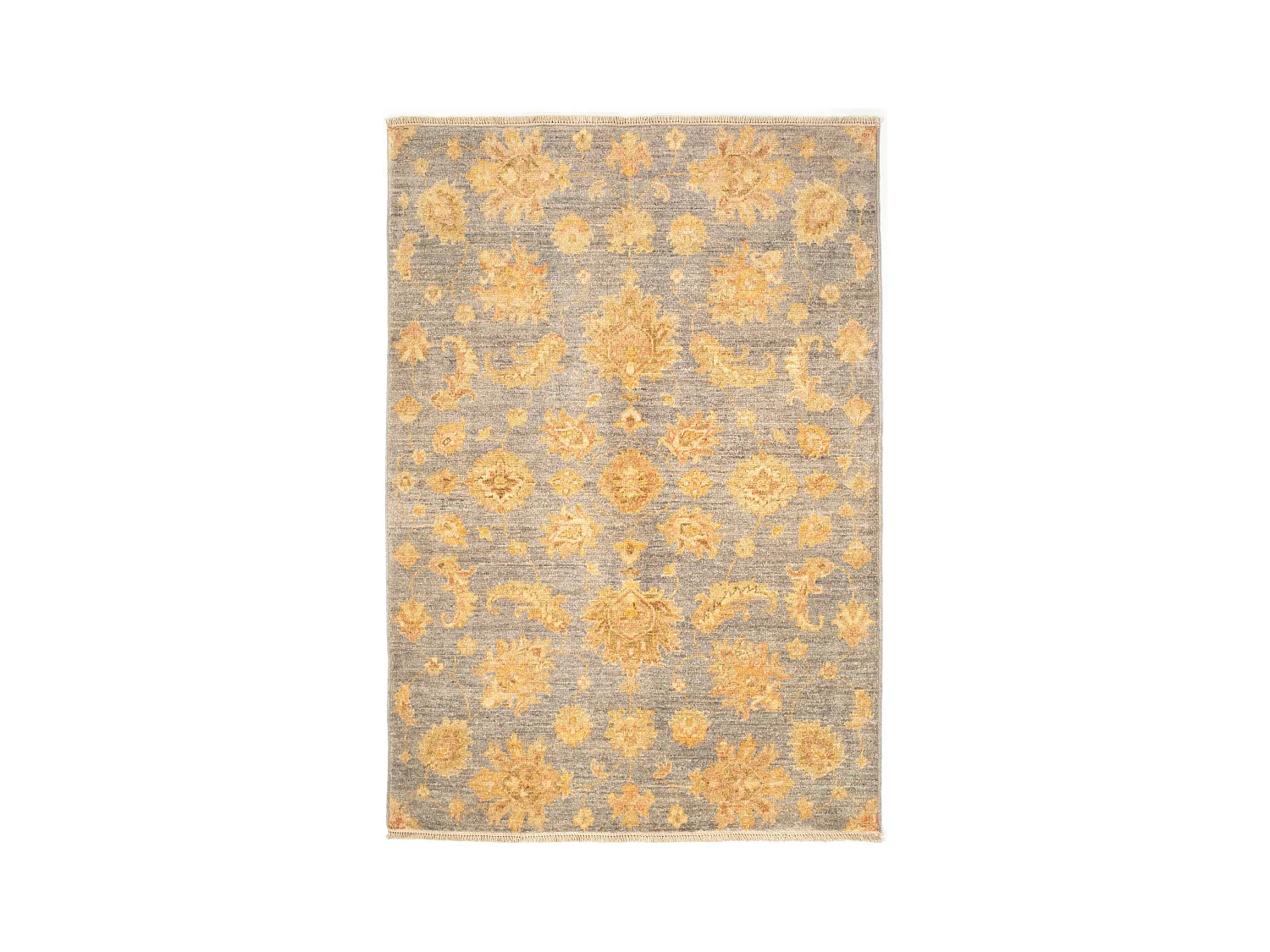 Tapis de laine 104x148 gris Ziegler