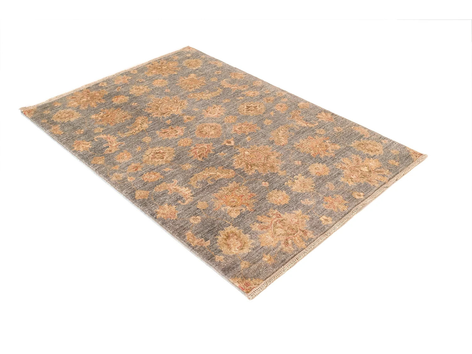 Tappeto in lana 104x148 grigio Ziegler