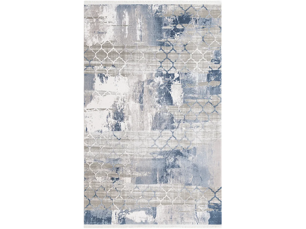 Tapis 125x185 Bleu Davos Mesh