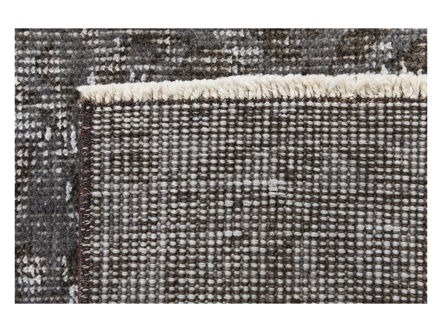 Tapis de laine 178x282 gris Ultra Vintage