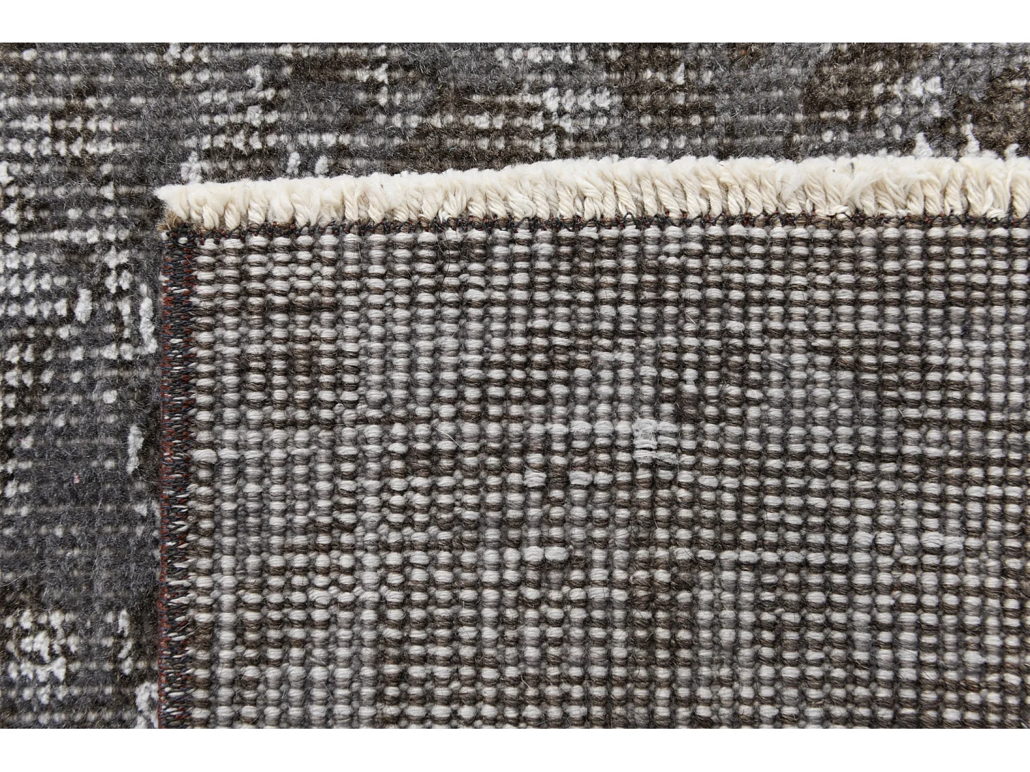 Tapis de laine 178x282 gris Ultra Vintage