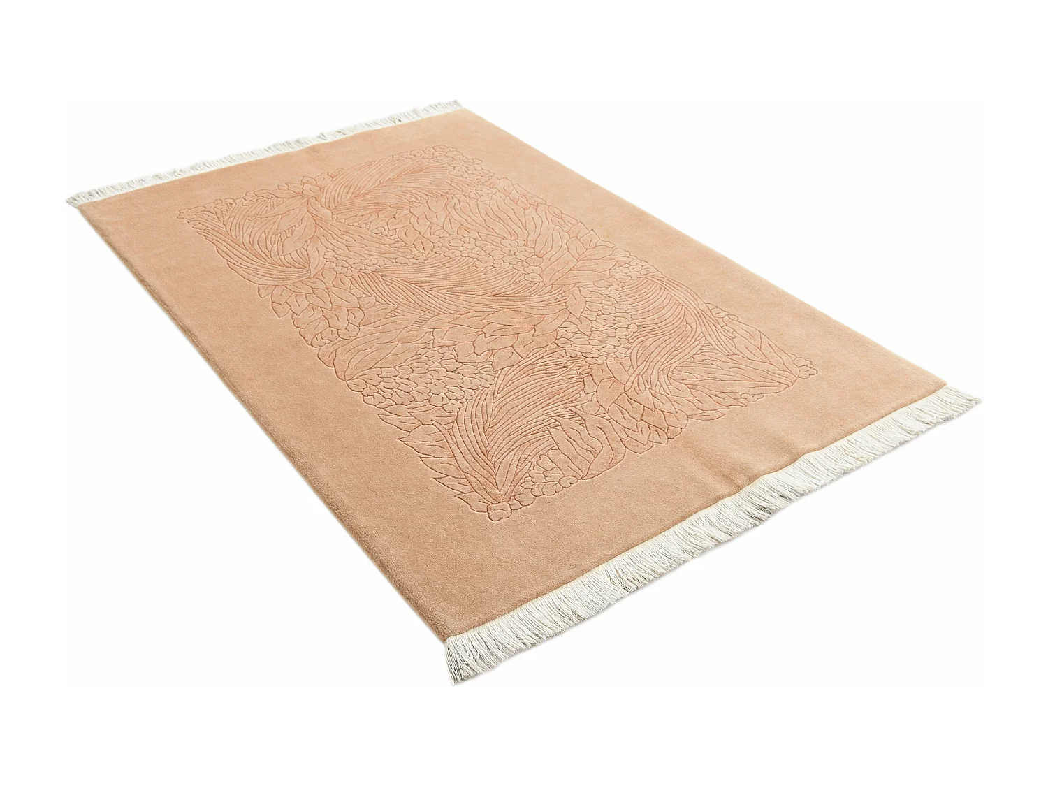 Tapis de laine 119x178 brun Darya