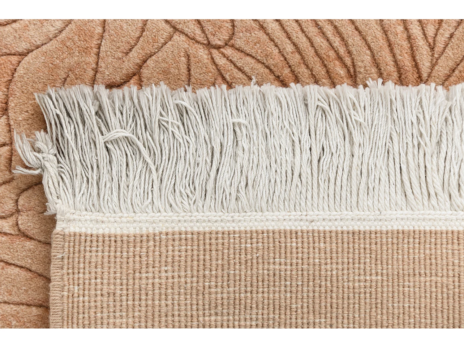 Tapis de laine 119x178 brun Darya