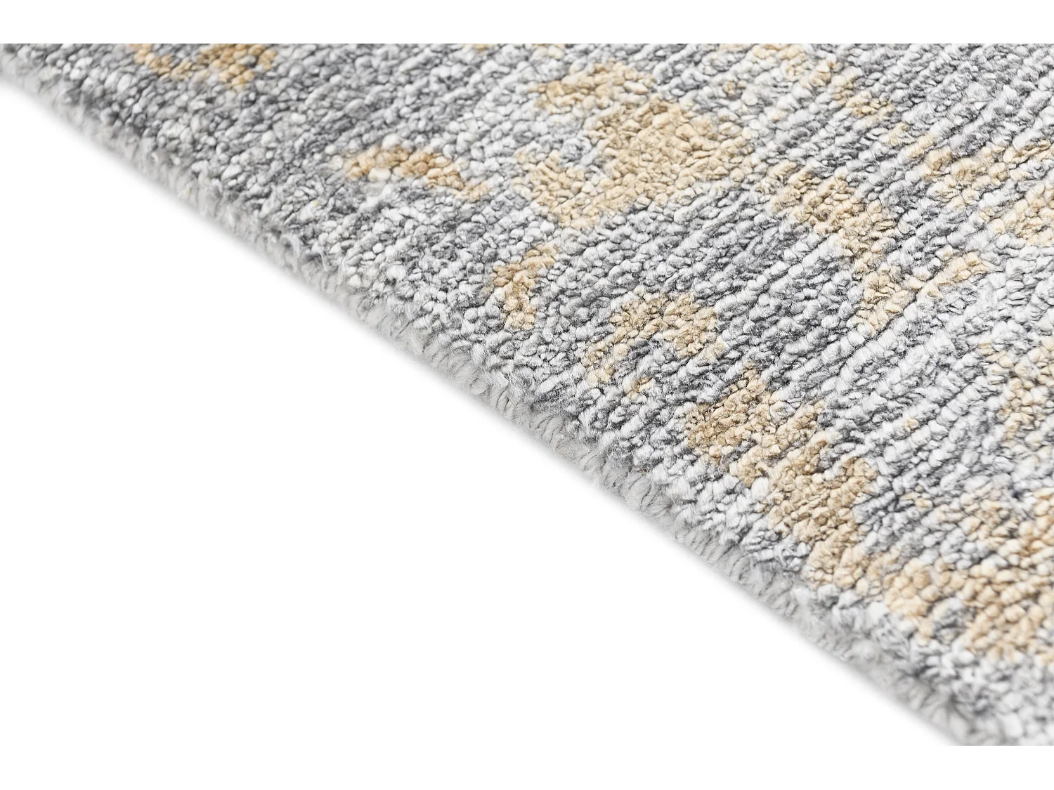 Tapis de laine 130x193 gris Darya