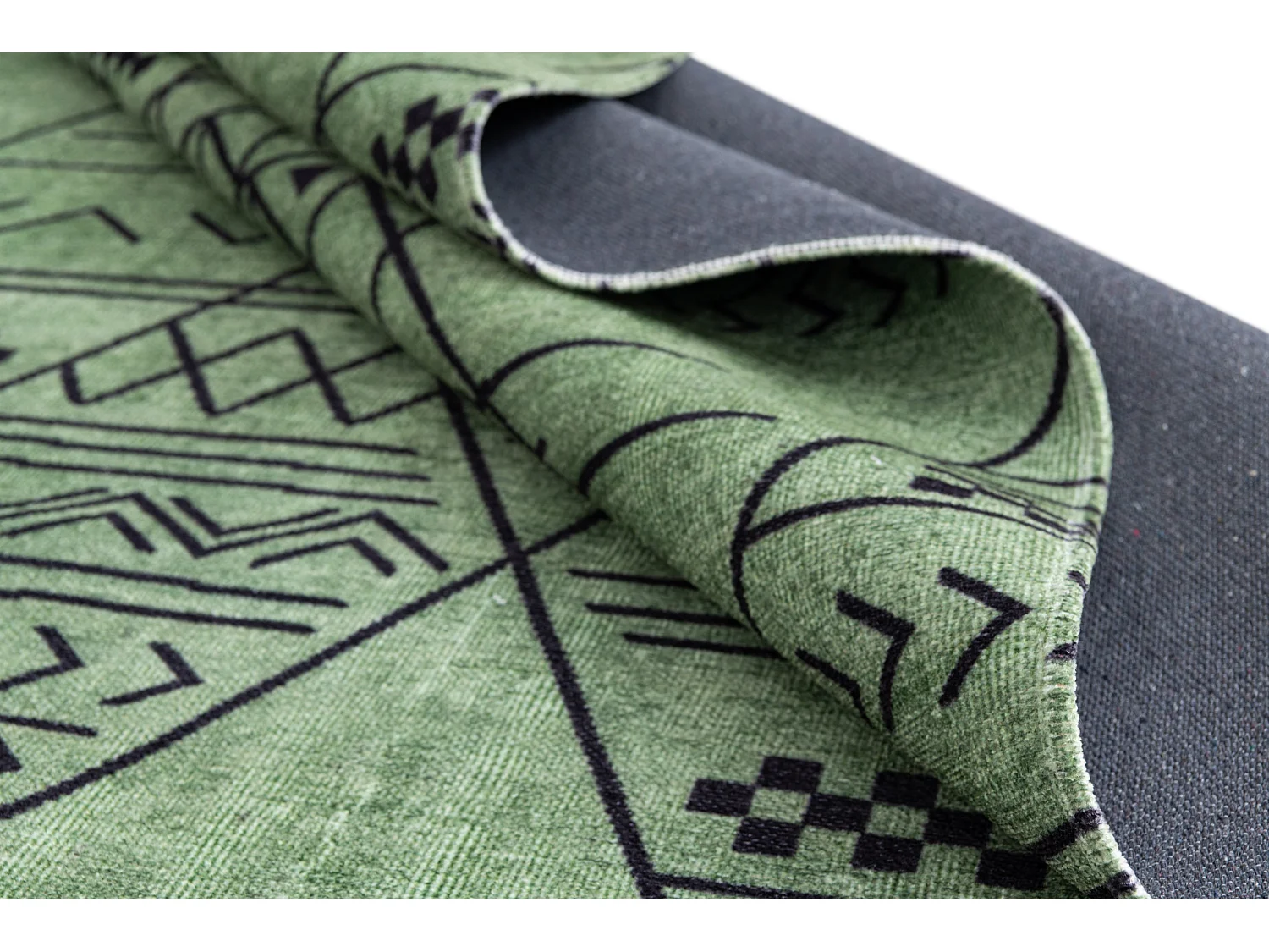 Tapijt 185x120 Groen Kriens Maya