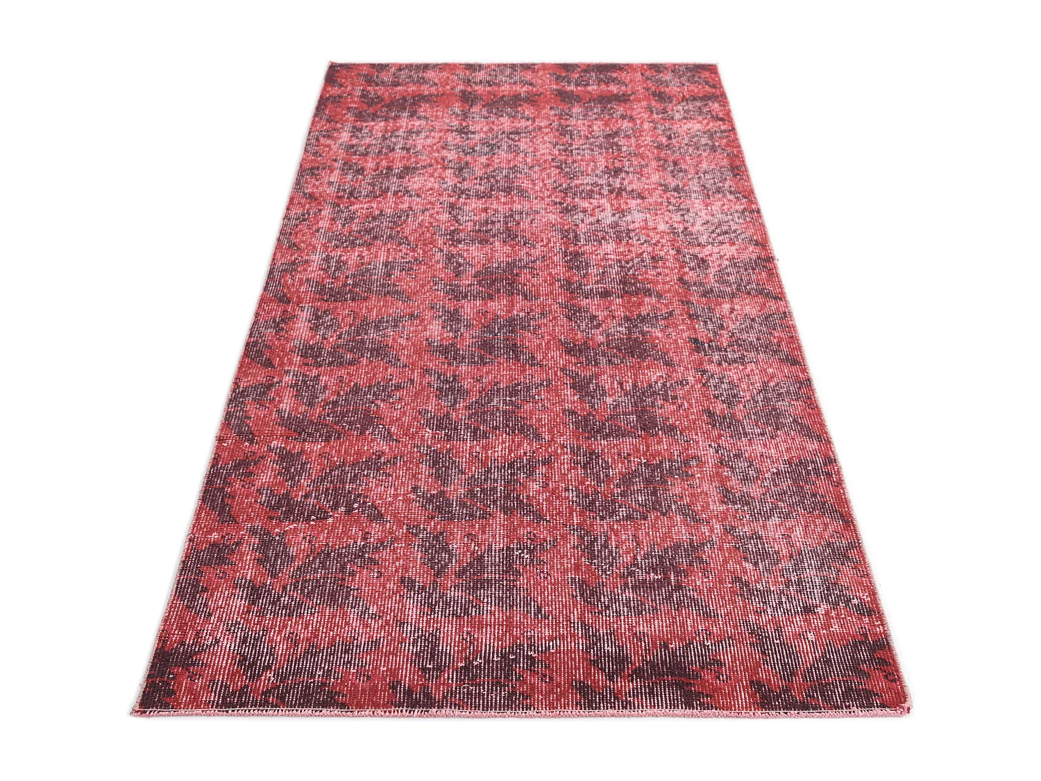 Wollteppich 91x193 Rot Ultra Vintage