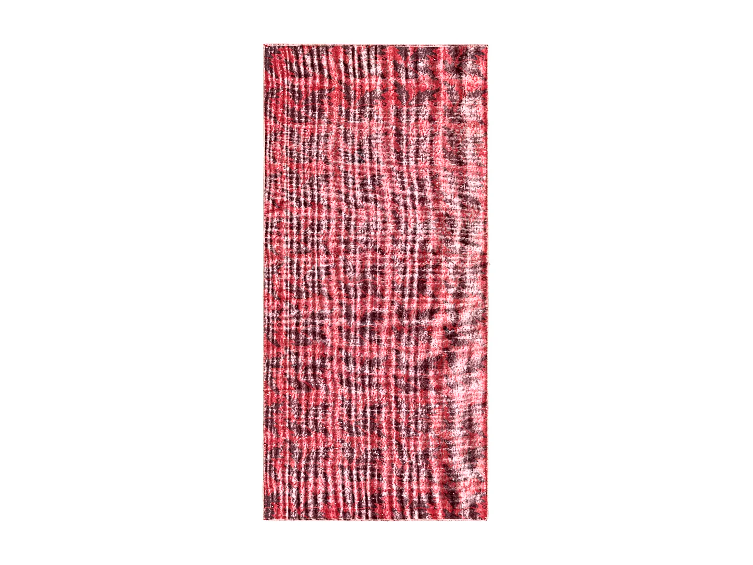 Tapis de laine 91x193 rouge Ultra Vintage