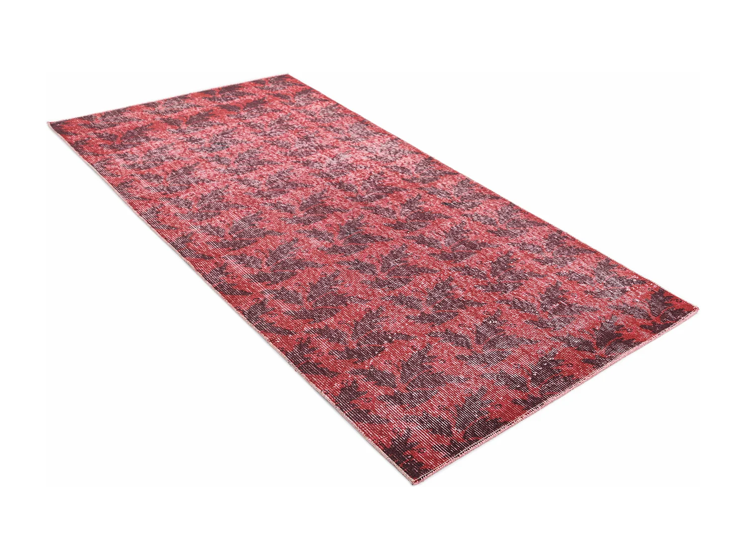 Tapis de laine 91x193 rouge Ultra Vintage