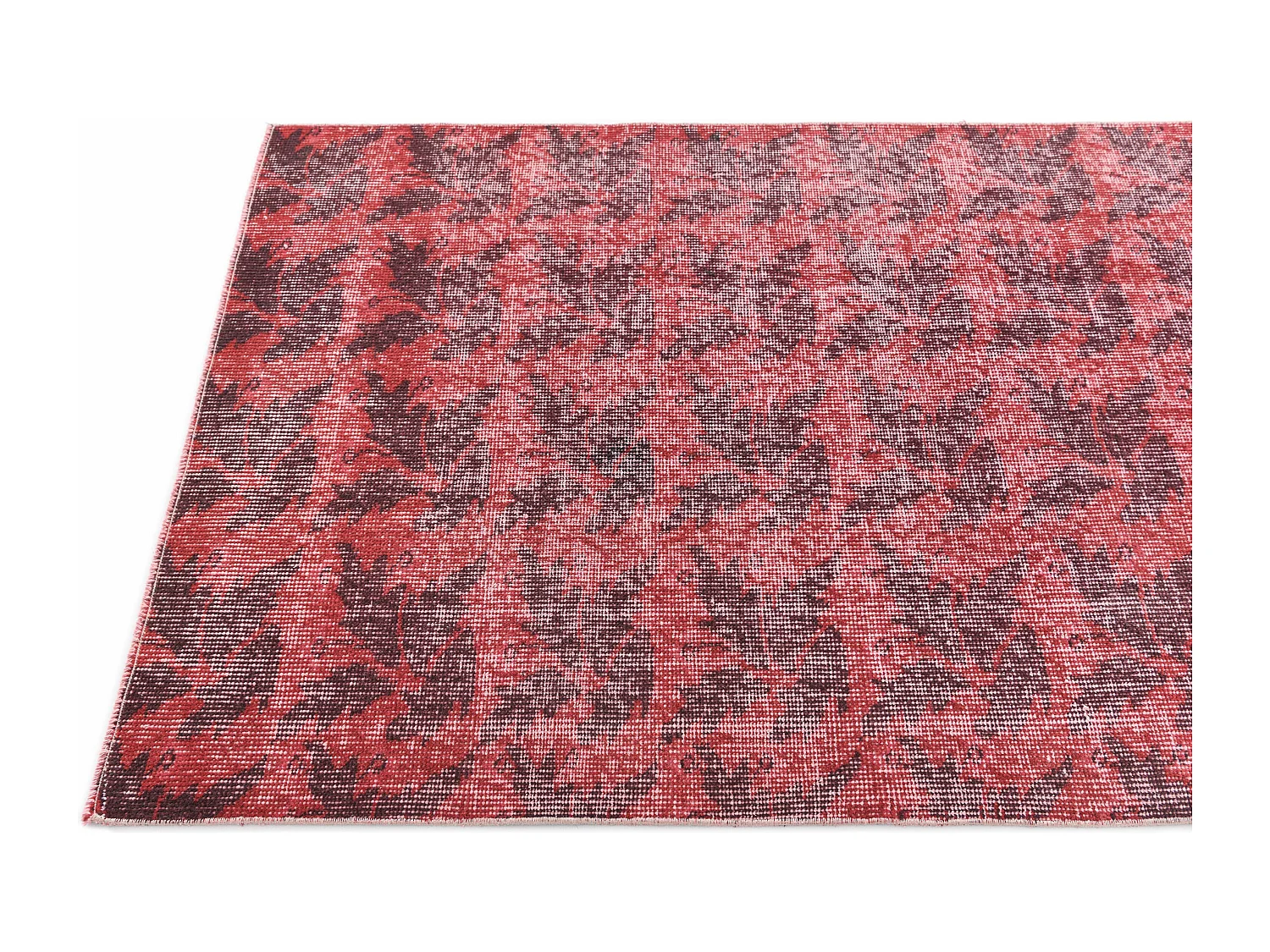 Tapis de laine 91x193 rouge Ultra Vintage