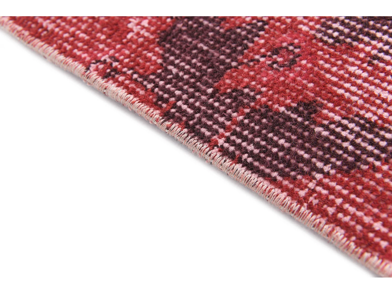 Tapis de laine 91x193 rouge Ultra Vintage