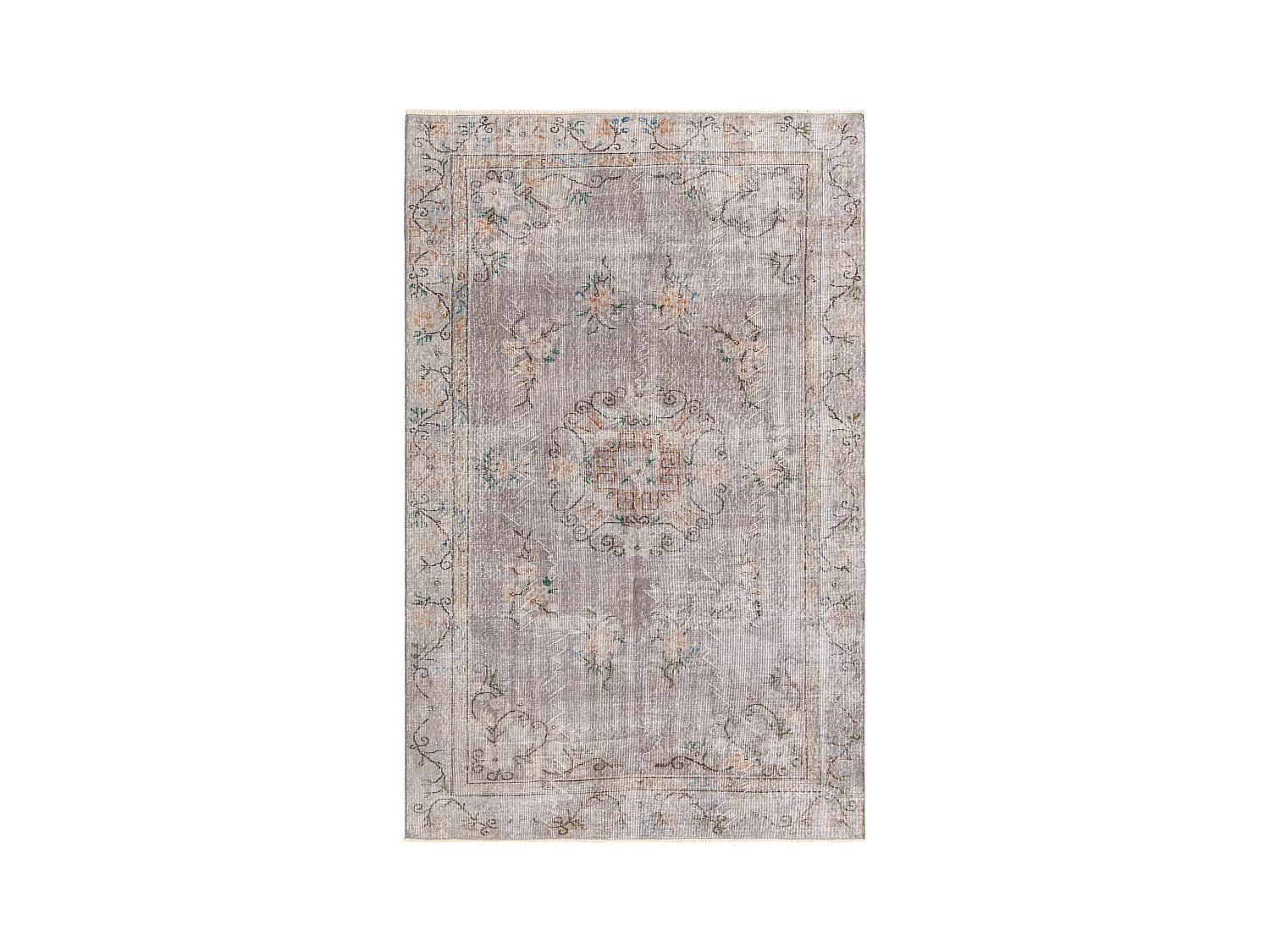 Tapis de laine 170x272 gris Ultra Vintage