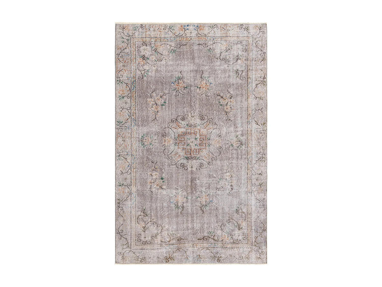 Tapis de laine 170x272 gris Ultra Vintage