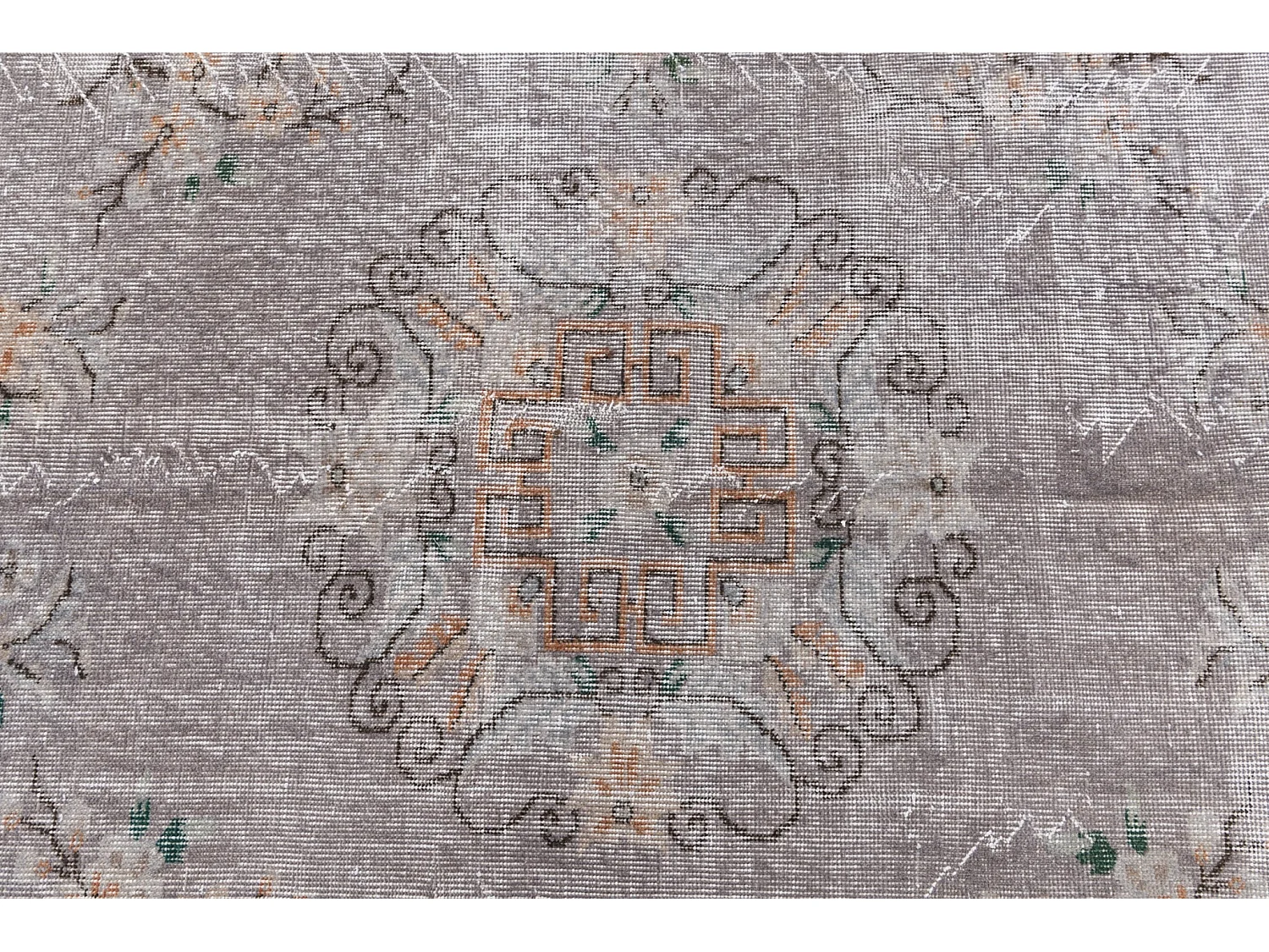Tapis de laine 170x272 gris Ultra Vintage