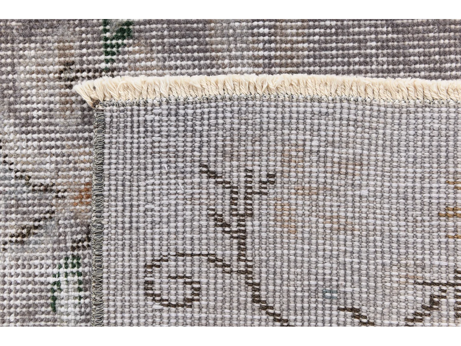 Tapis de laine 170x272 gris Ultra Vintage