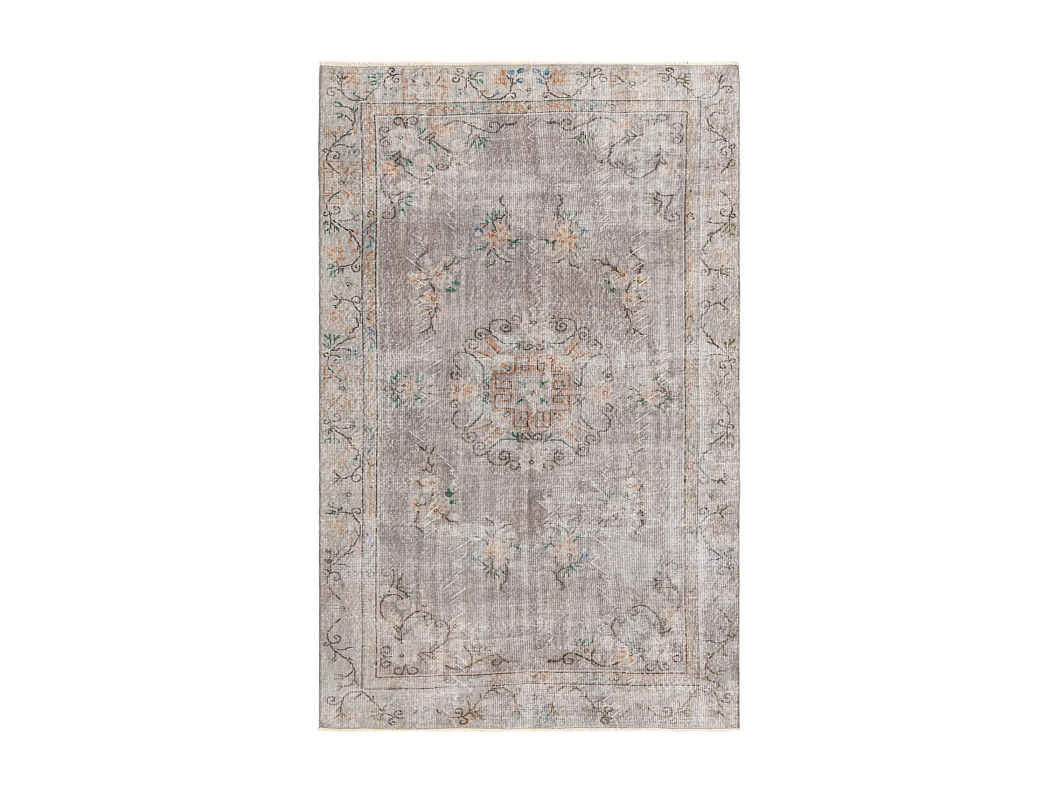 Tapis de laine 170x272 gris Ultra Vintage