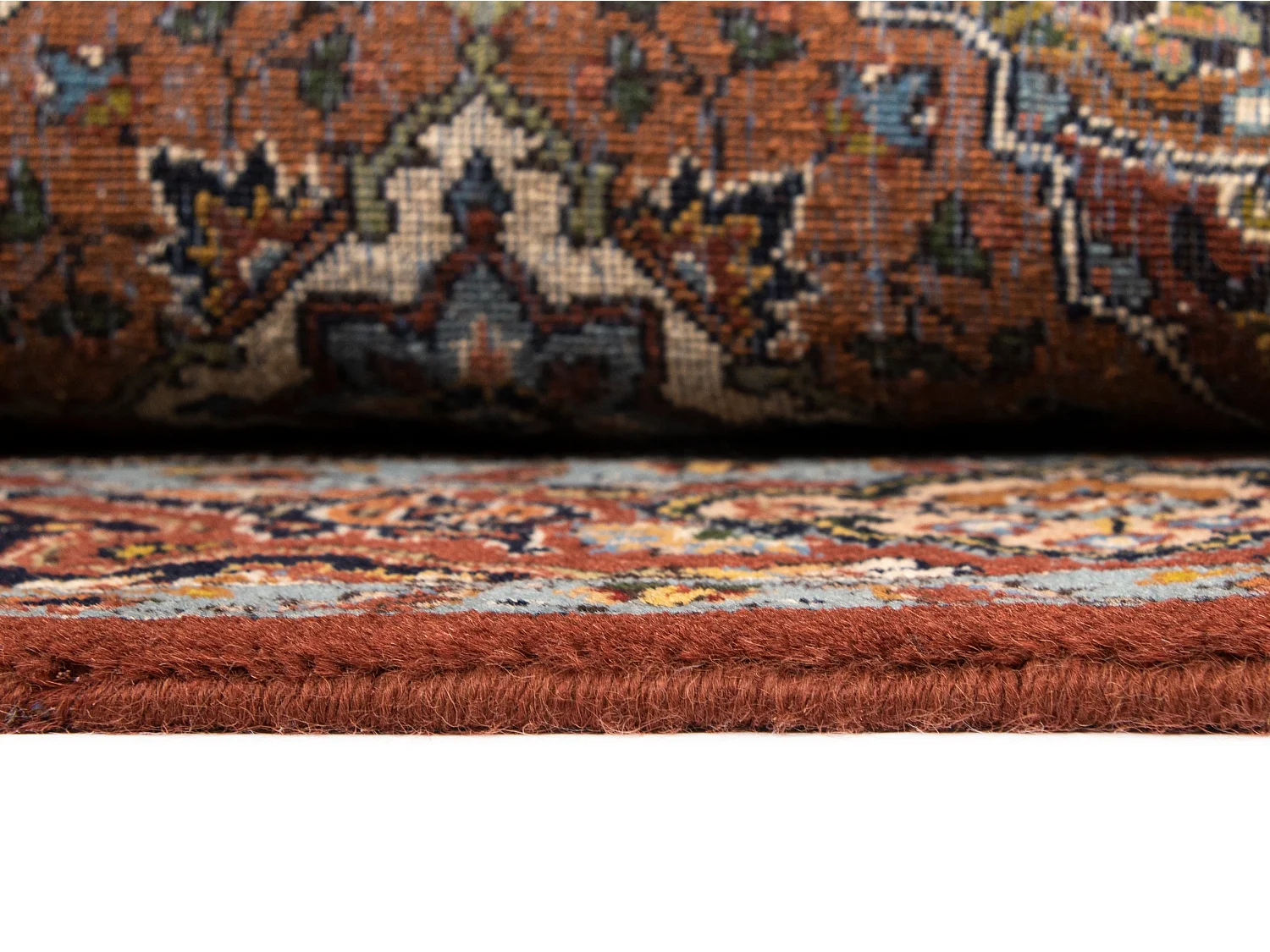 Wollteppich 118x190 Beige Ghom