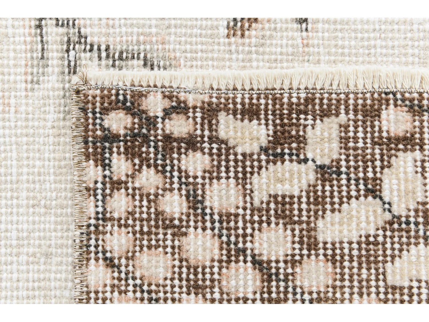 Wollteppich 160x267 Beige Ultra Vintage