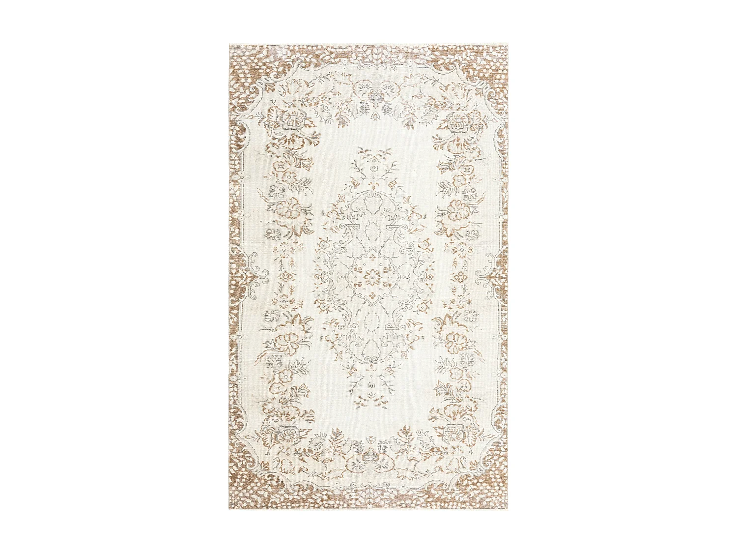 Tapis de laine 160x267 beige Ultra Vintage