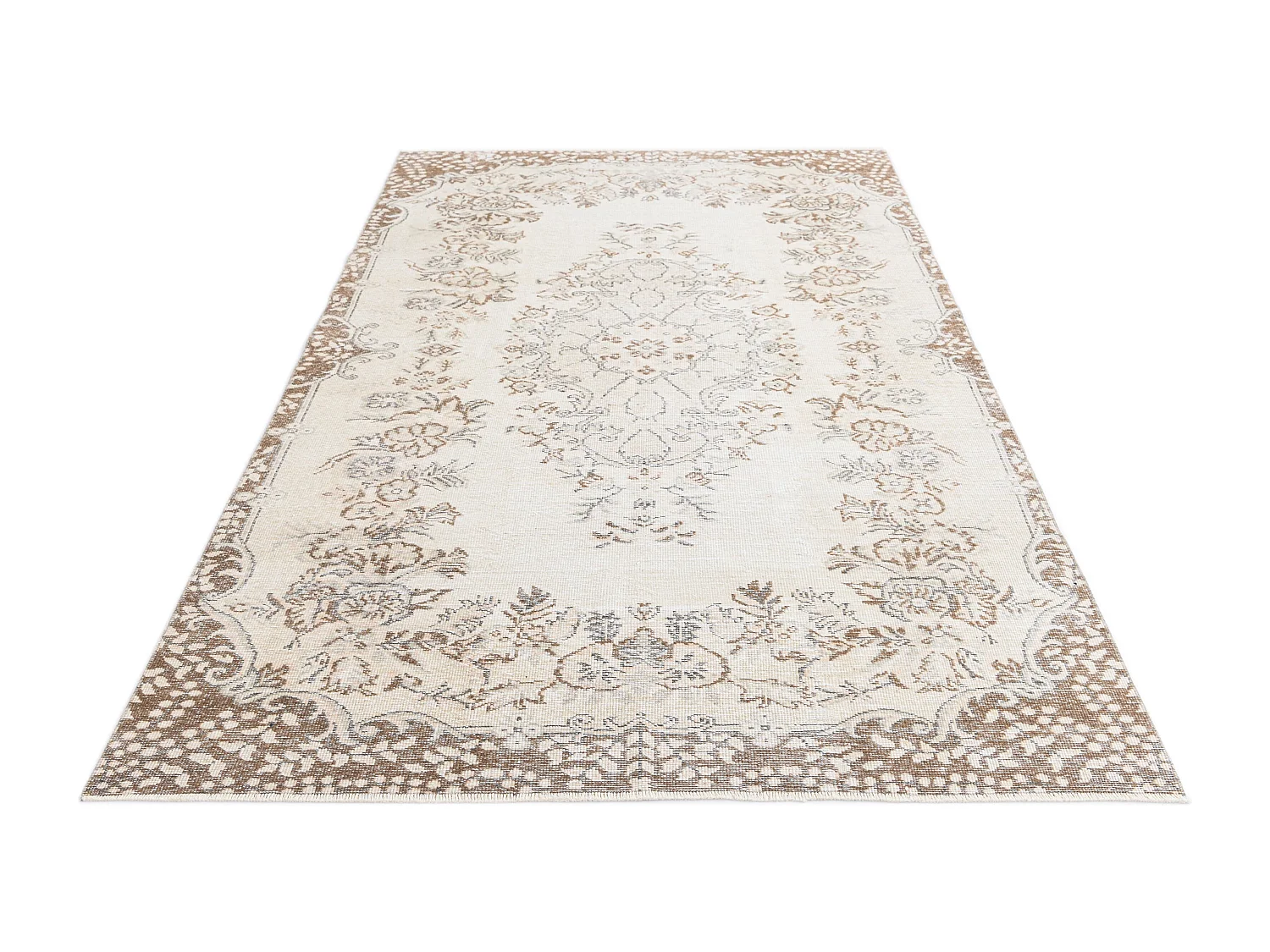 Tapis de laine 160x267 beige Ultra Vintage