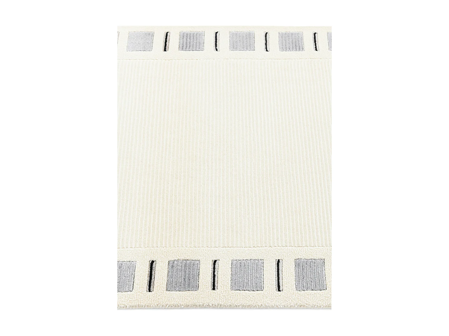 Tapis de couloir en laine 81x302 beige Darya