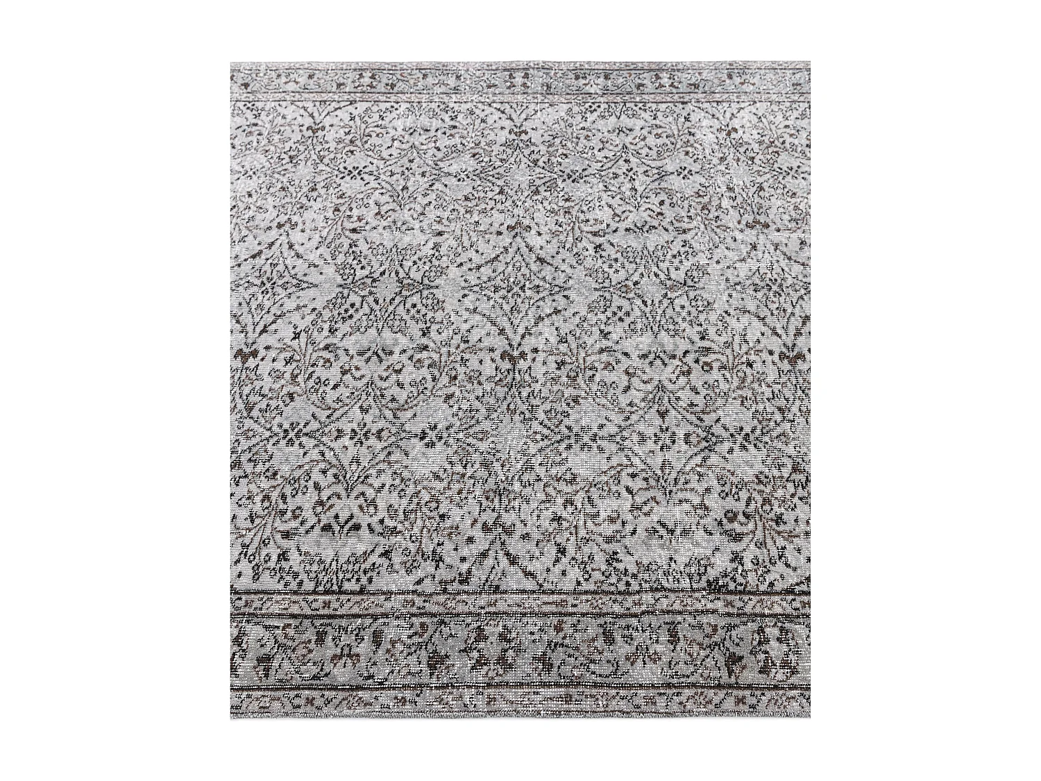 Tapis de laine 165x272 gris Ultra Vintage