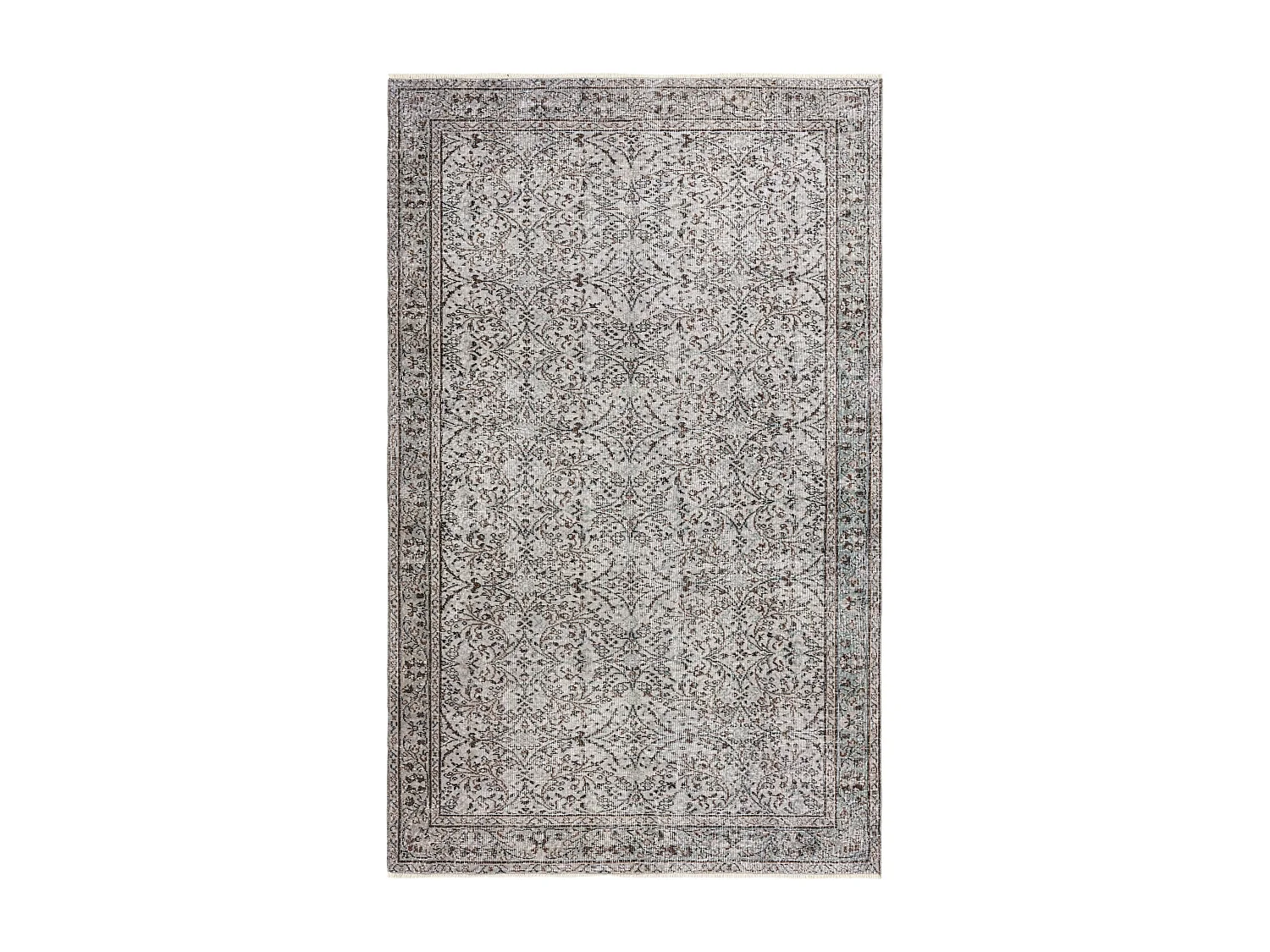 Tapis de laine 165x272 gris Ultra Vintage