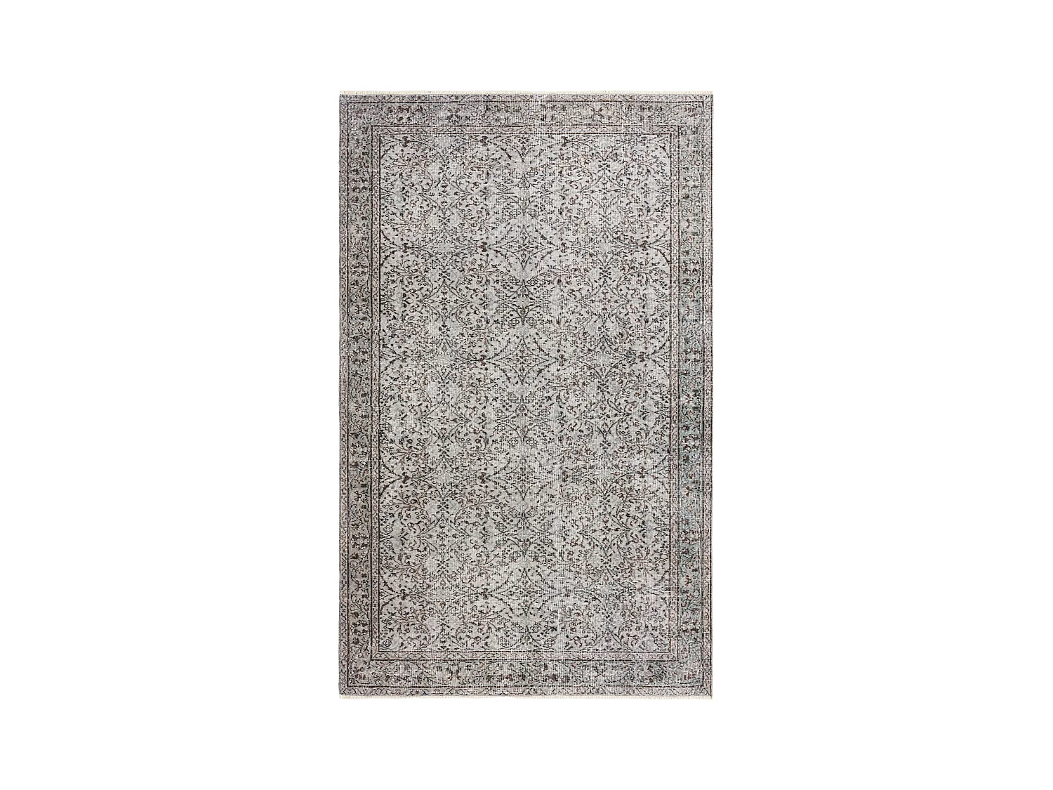 Tapis de laine 165x272 gris Ultra Vintage