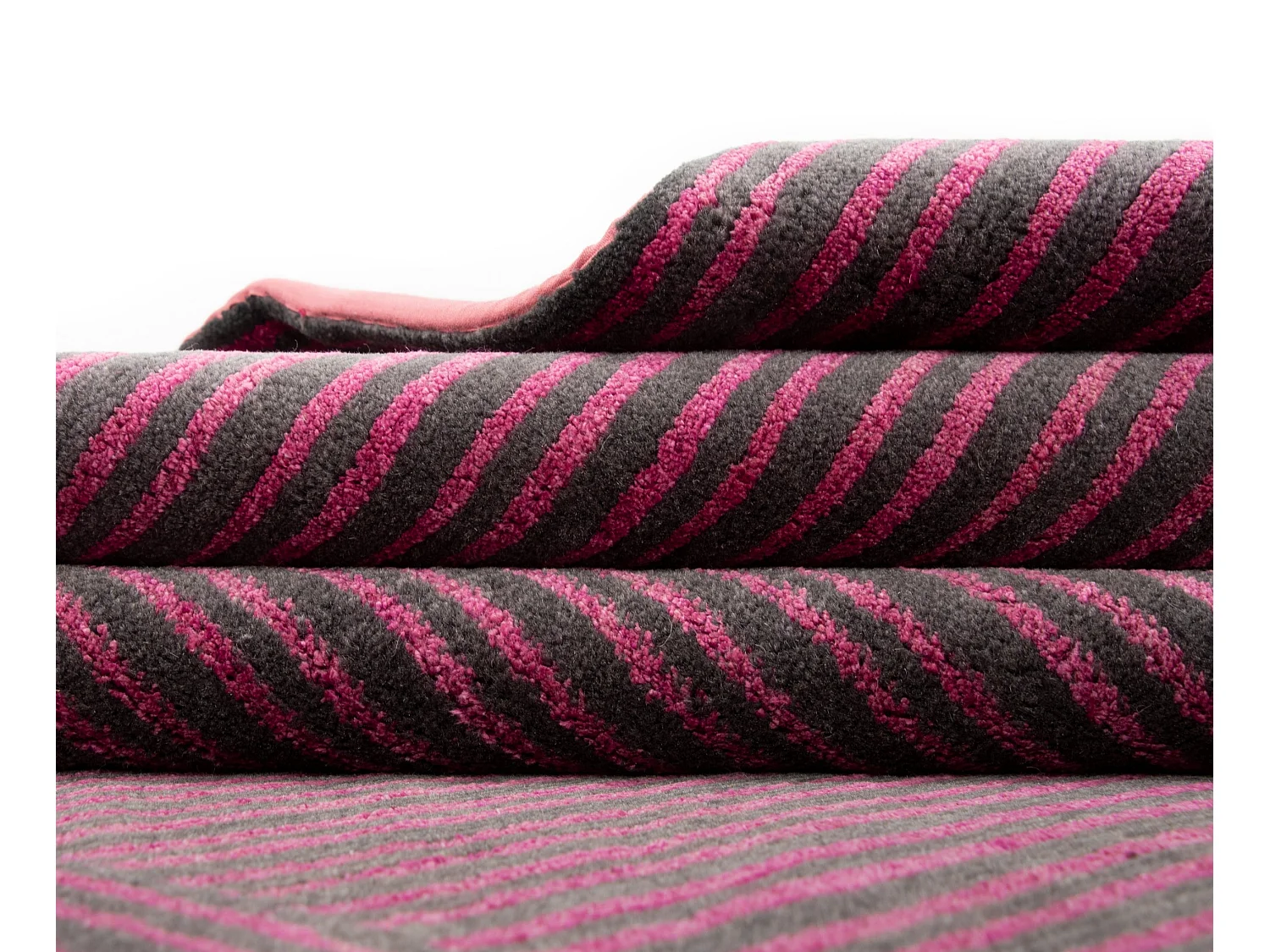 Tappeto in lana 229x303 grigio Modern Nehmo