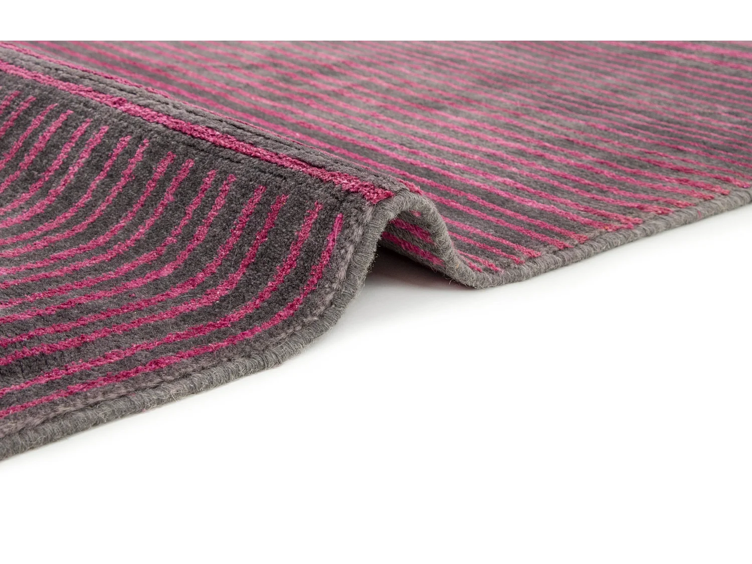 Tappeto in lana 229x303 grigio Modern Nehmo