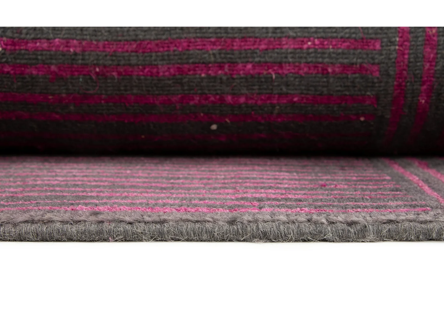 Tapis de laine 229x303 gris Modern Nehmo