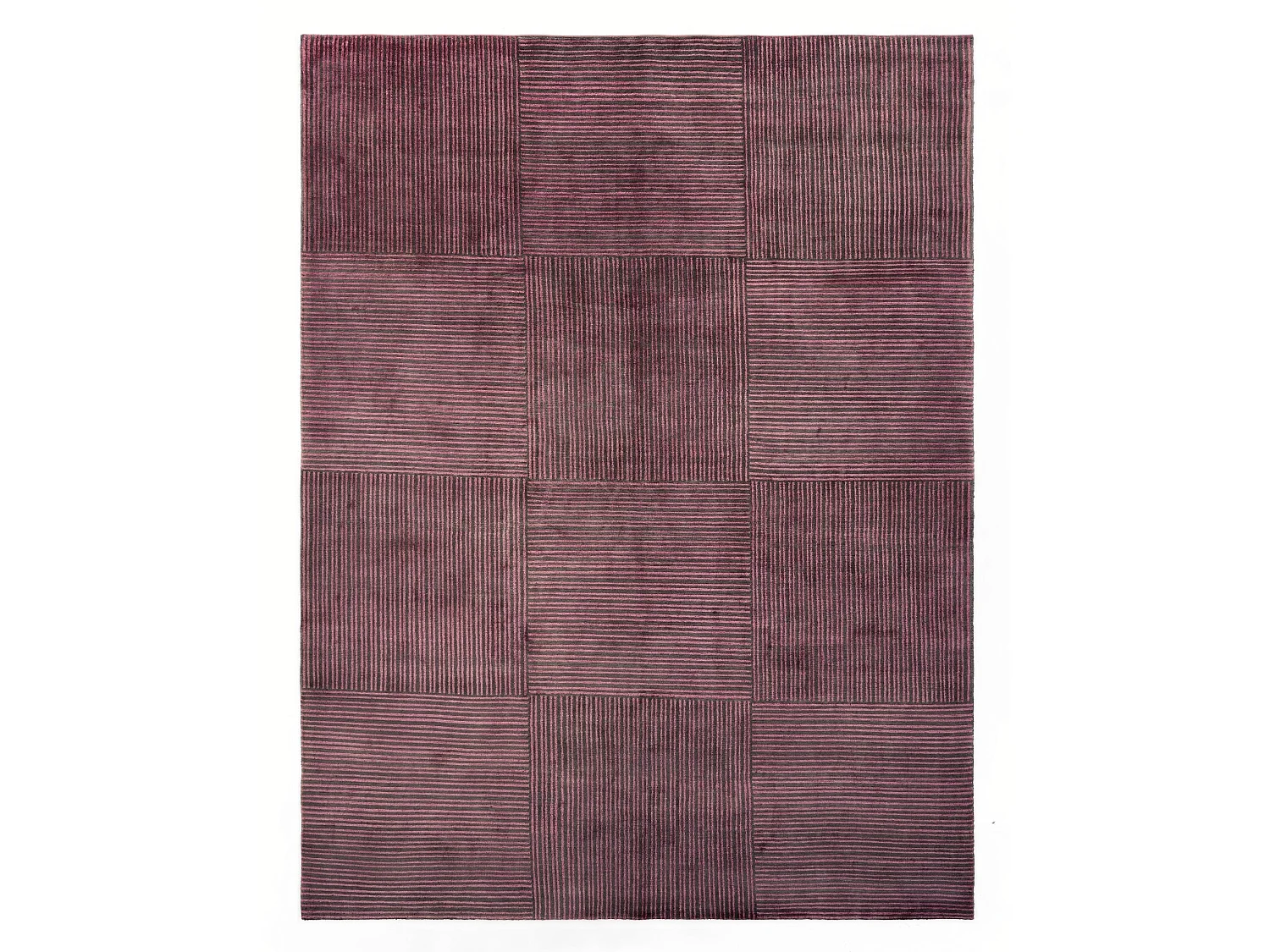 Tapis de laine 229x303 gris Modern Nehmo